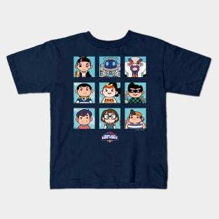 Hero City Kids Force Profiles Kids T-Shirt